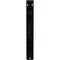Ekena Millwork Loera Wrought Iron Bracket, (Single center brace), Antiqued Warm Silver 1 1/2"W x 7 1/2"D x 10"H BKTM01X07X10SLOAWS - alternate 7